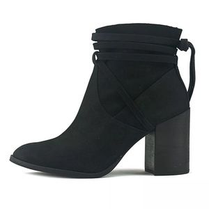 Steve Madden Percy Block Heel Ankle Booties